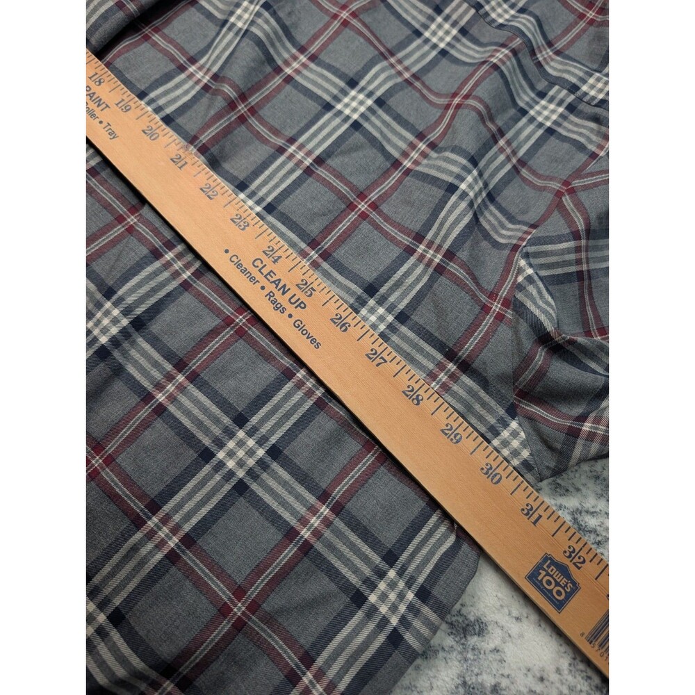 Brooks Brothers Plaid Button Down Non-Iron Men's Size 3XL Supima Cotton Shirt - Picture 6 of 7